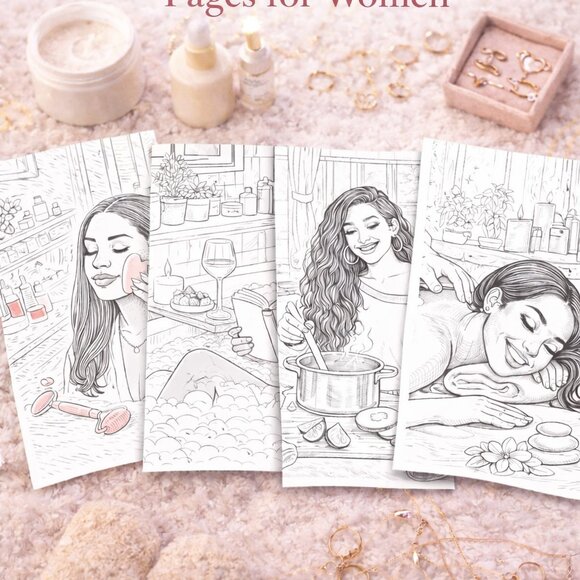 NWT The Cozy Life Coloring Book - Picture 8 of 10